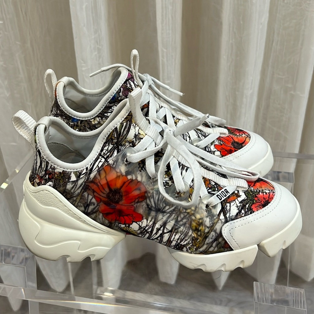 Christian Dior sneakers floral print
